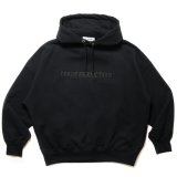 COOTIE PRODUCTIONS/Open End Yarn Sweat Hoodie（Embroidery）（Black）［スウェットフーディー-24秋冬］