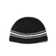 画像1: COOTIE PRODUCTIONS/Crochet Cuffless Beanie（Black Line）［カフレスビーニー-24秋冬］ (1)