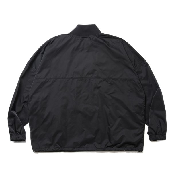 画像2: COOTIE PRODUCTIONS/Memory Polyester Twill Half Zip Top（Black）［ハーフジップトップ-24秋冬］