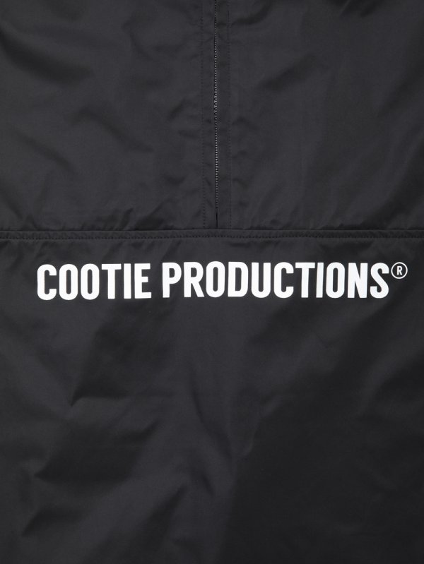 画像4: COOTIE PRODUCTIONS/Memory Polyester Twill Half Zip Top（Black）［ハーフジップトップ-24秋冬］