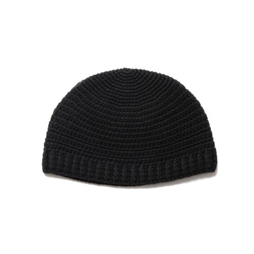 他の写真1: COOTIE PRODUCTIONS/Crochet Cuffless Beanie（Black）［カフレスビーニー-24秋冬］