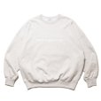 画像1: COOTIE PRODUCTIONS/Open End Yarn Sweat Crew（Embroidery）（Oatmeal）［スウェットクルー-24秋冬］ (1)