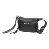 CALEE/STUDS LEATHER SHOULDER BAG ＜REGULAR＞（BLACK）［スタッズレザーショルダーバッグ"レギュラー"-24秋冬］