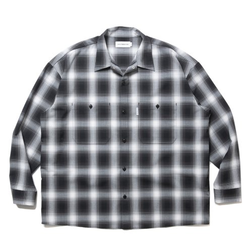 他の写真1: COOTIE PRODUCTIONS/CHECK T/W Work L/S Shirt（Ombre Check）［チェックT/Wワークシャツ-24秋冬］