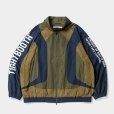 画像1: TIGHTBOOTH/RACING TRACK JACKET（Olive/Navy）［レーシングトラックJKT-24秋冬］ (1)