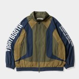 TIGHTBOOTH/RACING TRACK JACKET（Olive/Navy）［レーシングトラックJKT-24秋冬］