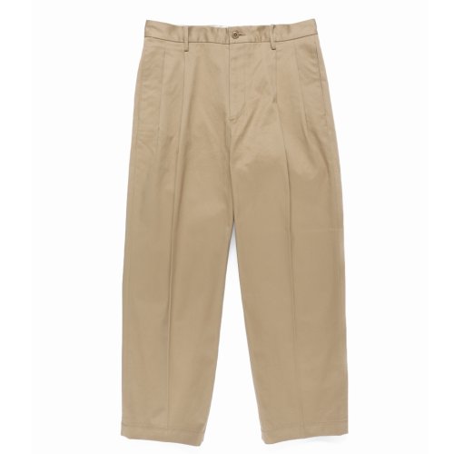 他の写真2: WACKO MARIA/DOUBLE PLEATED CHINO TROUSERS（BEIGE）［ツータックチノトラウザース-24秋冬］