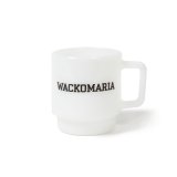 WACKO MARIA/MILK GLASS MUG（WHITE）［マグカップ-24秋冬］