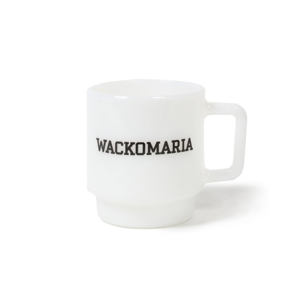 画像1: WACKO MARIA/MILK GLASS MUG（WHITE）［マグカップ-24秋冬］