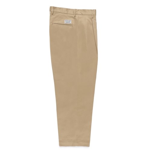 他の写真1: WACKO MARIA/DOUBLE PLEATED CHINO TROUSERS（BEIGE）［ツータックチノトラウザース-24秋冬］