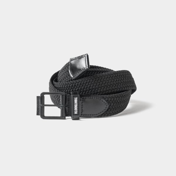 画像4: TIGHTBOOTH/STRETCH MESH BELT（Black）［ストレッチメッシュベルト-24秋冬］