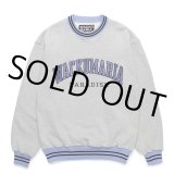 WACKO MARIA/HEAVY WEIGHT SWEAT SHIRT（GRAY）［クルーネックスウェット-24秋冬］