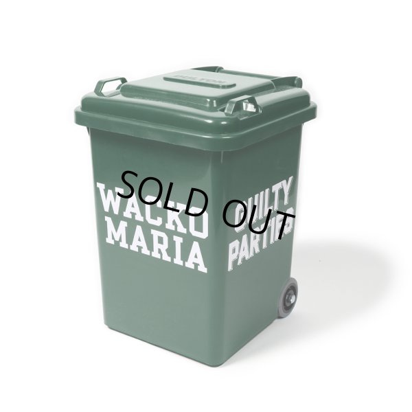 画像1: WACKO MARIA/TRASH CAN（SMALL）（GREEN）［トラッシュカン-24秋冬］