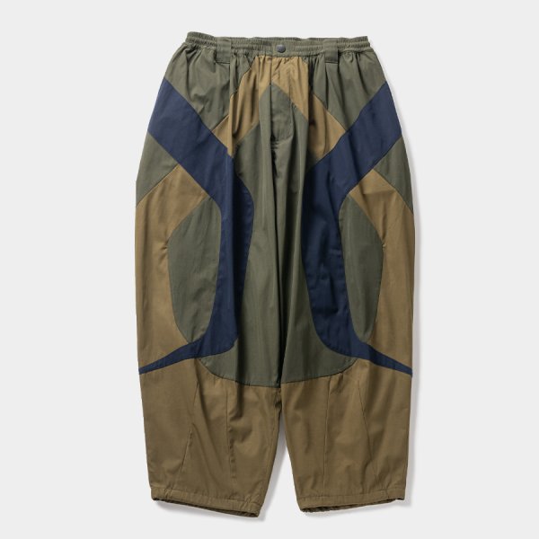 画像1: TIGHTBOOTH/RACING BALLOON PANTS（Olive/Navy）［レーシングバルーンパンツ-24秋冬］