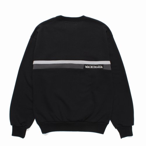 他の写真2: WACKO MARIA/MIDDLE WEIGHT SWEAT SHIRT（BLACK）［クルーネックスウェット-24秋冬］