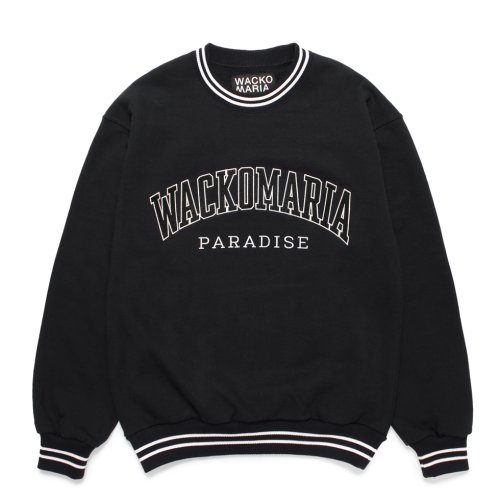 他の写真1: WACKO MARIA/HEAVY WEIGHT SWEAT SHIRT（BLACK）［クルーネックスウェット-24秋冬］