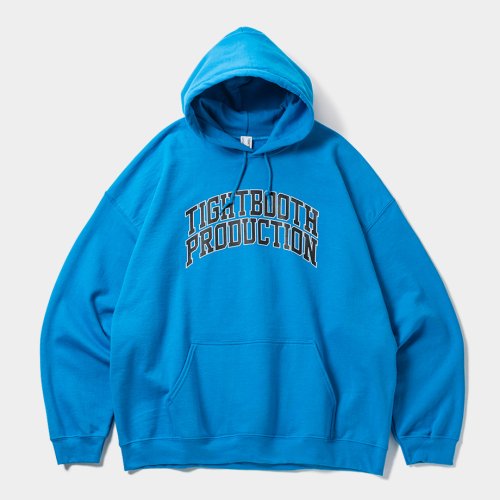 他の写真1: TIGHTBOOTH/COLLEGE HOODED SWEAT SHIRT（Blue）［プルオーバーパーカー-24秋冬］