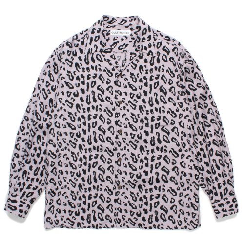 他の写真1: WACKO MARIA/LEOPARD HAWAIIAN SHIRT（PURPLE）［レオパードハワイアンシャツ-24秋冬］