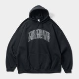 TIGHTBOOTH/COLLEGE HOODED SWEAT SHIRT（Black）［プルオーバーパーカー-24秋冬］