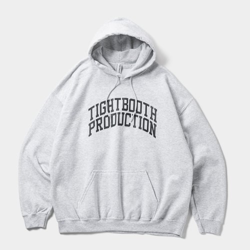 他の写真1: TIGHTBOOTH/COLLEGE HOODED SWEAT SHIRT（Ash）［プルオーバーパーカー-24秋冬］