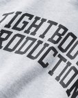 画像3: TIGHTBOOTH/COLLEGE HOODED SWEAT SHIRT（Ash）［プルオーバーパーカー-24秋冬］ (3)