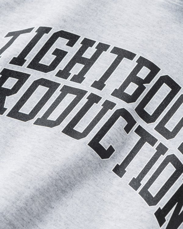 画像3: TIGHTBOOTH/COLLEGE HOODED SWEAT SHIRT（Ash）［プルオーバーパーカー-24秋冬］