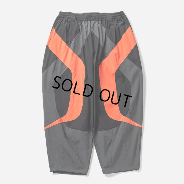 画像1: TIGHTBOOTH/RACING BALLOON PANTS（Black/Orange）［レーシングバルーンパンツ-24秋冬］