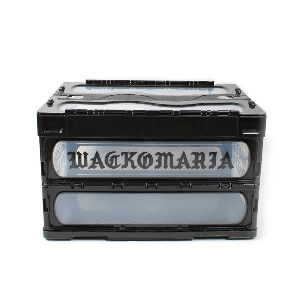 画像2: WACKO MARIA/FOLDABLE CONTAINER（BLACK）［フォルダブルコンテナ-24秋冬］