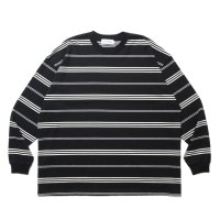 COOTIE PRODUCTIONS/Border L/S Tee（Black）［ボーダー長袖T-24秋冬］