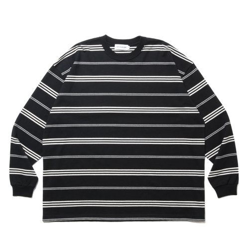 他の写真1: COOTIE PRODUCTIONS/Border L/S Tee（Black）［ボーダー長袖T-24秋冬］