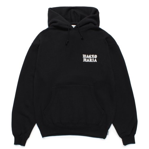 他の写真1: WACKO MARIA/MIDDLE WEIGHT HOODED SWEAT SHIRT（BLACK）［プルオーバーパーカー-24秋冬］