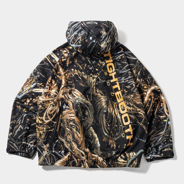 画像2: TIGHTBOOTH/3 LAYER MOUNTAIN PARKA（Wire Camo）［3レイヤーマウンテンパーカー-24秋冬］