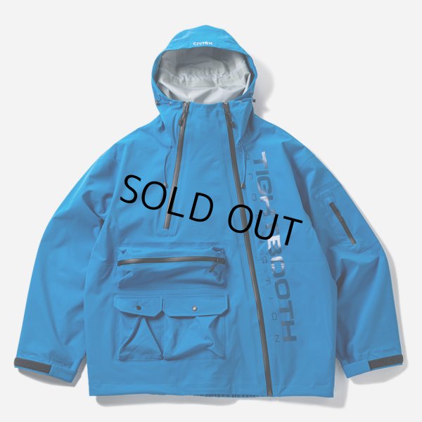 画像1: TIGHTBOOTH/3 LAYER MOUNTAIN PARKA（Blue）［3レイヤーマウンテンパーカー-24秋冬］