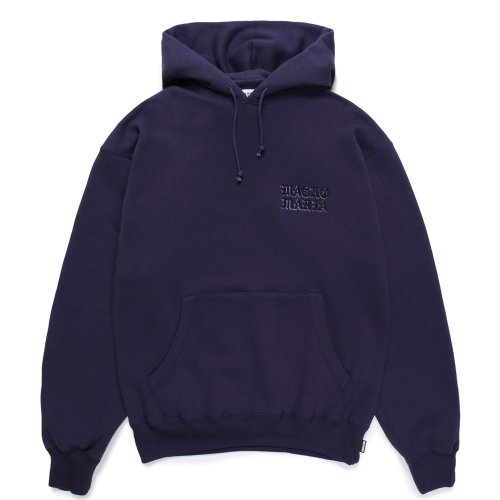 他の写真1: WACKO MARIA/MIDDLE WEIGHT HOODED SWEAT SHIRT（PURPLE）［プルオーバーパーカー-24秋冬］