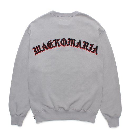 他の写真2: WACKO MARIA/MIDDLE WEIGHT SWEAT SHIRT（GRAY）［クルーネックスウェット-24秋冬］