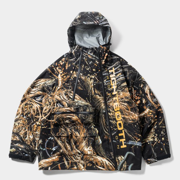 画像1: TIGHTBOOTH/3 LAYER MOUNTAIN PARKA（Wire Camo）［3レイヤーマウンテンパーカー-24秋冬］