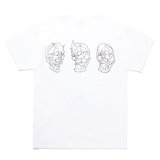 WACKO MARIA/56 TATTOO STUDIO / T-SHIRT（WHITE）［プリントT-24秋冬］