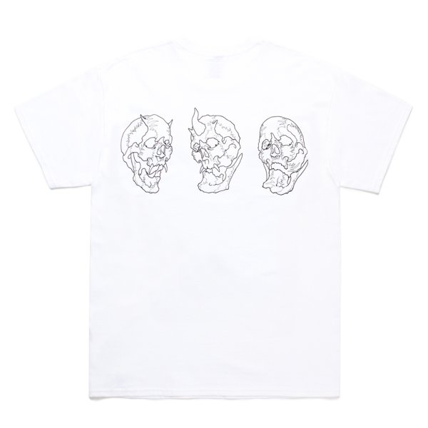 画像1: WACKO MARIA/56 TATTOO STUDIO / T-SHIRT（WHITE）［プリントT-24秋冬］