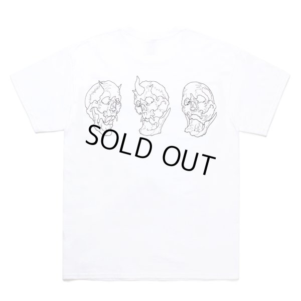 画像1: WACKO MARIA/56 TATTOO STUDIO / T-SHIRT（WHITE）［プリントT-24秋冬］