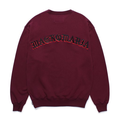 他の写真2: WACKO MARIA/MIDDLE WEIGHT SWEAT SHIRT（BURGUNDY）［クルーネックスウェット-24秋冬］