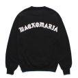 画像2: WACKO MARIA/MIDDLE WEIGHT SWEAT SHIRT（BLACK）［クルーネックスウェット-24秋冬］ (2)