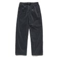 画像1: RATS/CORDUROY EASY PANTS（CHARCOAL）［コーデュロイイージーパンツ-24秋冬］ (1)