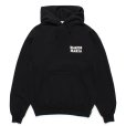 画像1: WACKO MARIA/MIDDLE WEIGHT HOODED SWEAT SHIRT（BLACK）［プルオーバーパーカー-24秋冬］ (1)