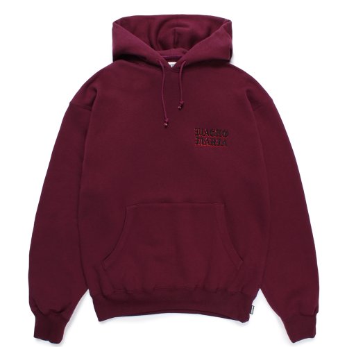 他の写真1: WACKO MARIA/MIDDLE WEIGHT HOODED SWEAT SHIRT（BURGUNDY）［プルオーバーパーカー-24秋冬］