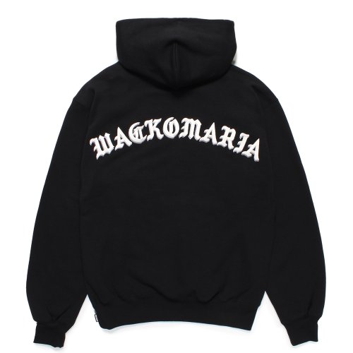 他の写真2: WACKO MARIA/MIDDLE WEIGHT HOODED SWEAT SHIRT（BLACK）［プルオーバーパーカー-24秋冬］