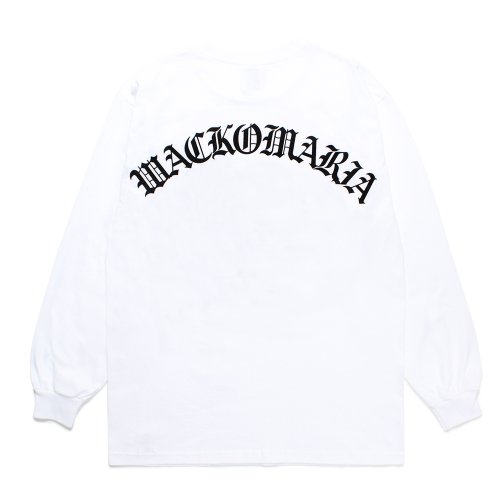 他の写真2: WACKO MARIA/LONG SLEEVE T-SHIRT（WHITE）［プリント長袖T-24秋冬］