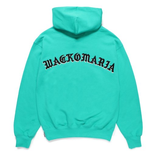 他の写真2: WACKO MARIA/MIDDLE WEIGHT HOODED SWEAT SHIRT（TURQUOISE）［プルオーバーパーカー-24秋冬］