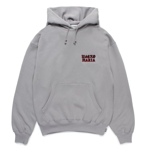 他の写真1: WACKO MARIA/MIDDLE WEIGHT HOODED SWEAT SHIRT（GRAY）［プルオーバーパーカー-24秋冬］