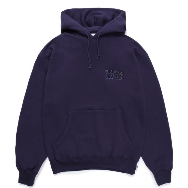 画像1: WACKO MARIA/MIDDLE WEIGHT HOODED SWEAT SHIRT（PURPLE）［プルオーバーパーカー-24秋冬］