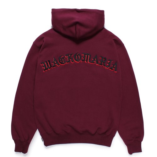 他の写真2: WACKO MARIA/MIDDLE WEIGHT HOODED SWEAT SHIRT（BURGUNDY）［プルオーバーパーカー-24秋冬］